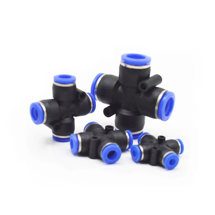 PZA / 4-way Pneumatic Fittings for Pneumatic Connections