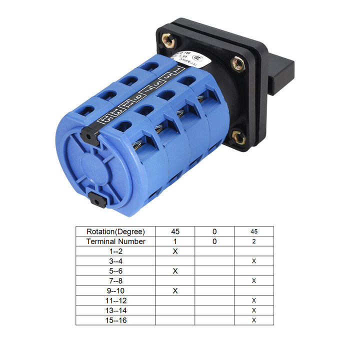 Rotary Changeovers 63AMP 4-Meter C/O Single Phase