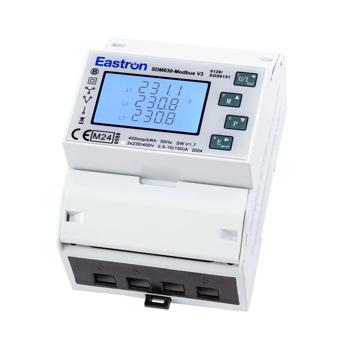 Digital meter with Eastron 