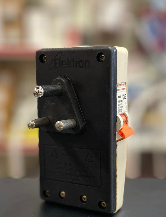 Shoo Miniature Circuit Breaker with Plug for AC Elektron