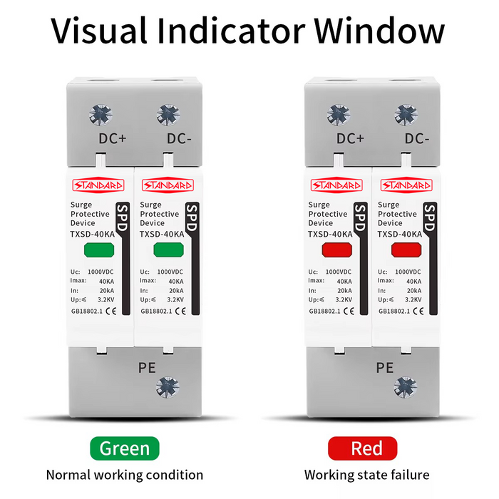 SPD 2Pole 1000V DC Standard Electric Co.