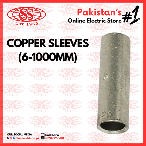 Copper Sleeves (6-1000MM), standard stores, standard electric co.