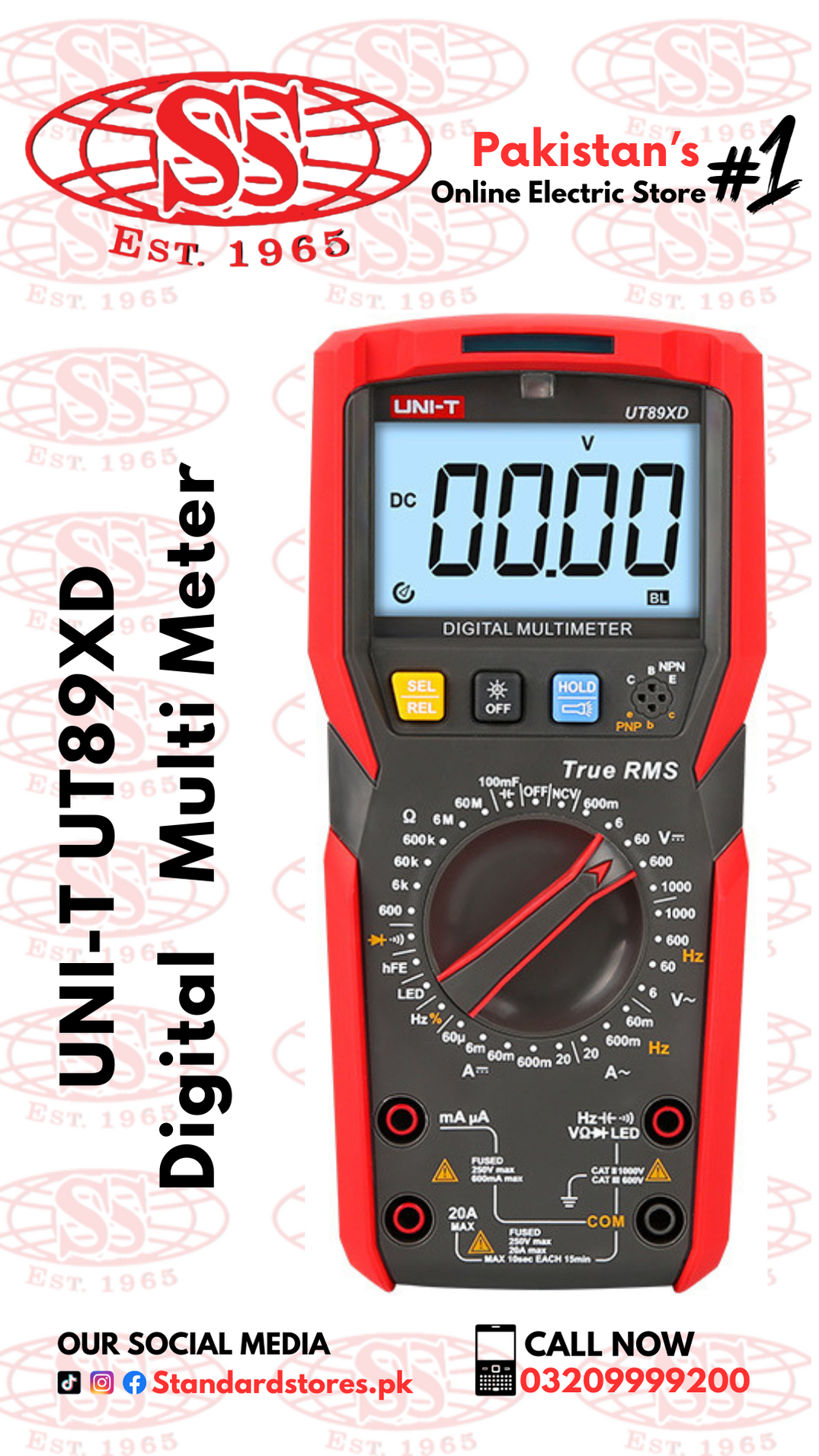 DIGITAL TESTING INSTRUMENTS — Standard Electric Co.