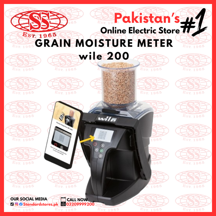 Digital Grain Moisture Meter Wile 200 Made in Finland